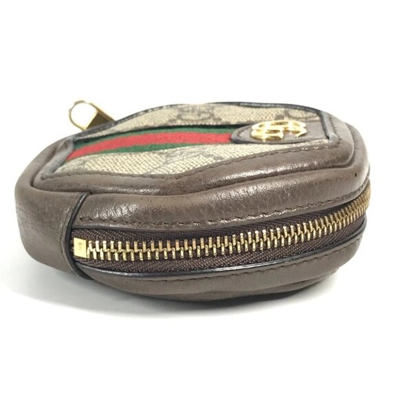 GUCCI 645123 GG Shelly line Ophidia Key Chain Wallet Coin Compartment coin purse - Picture 12 of 14